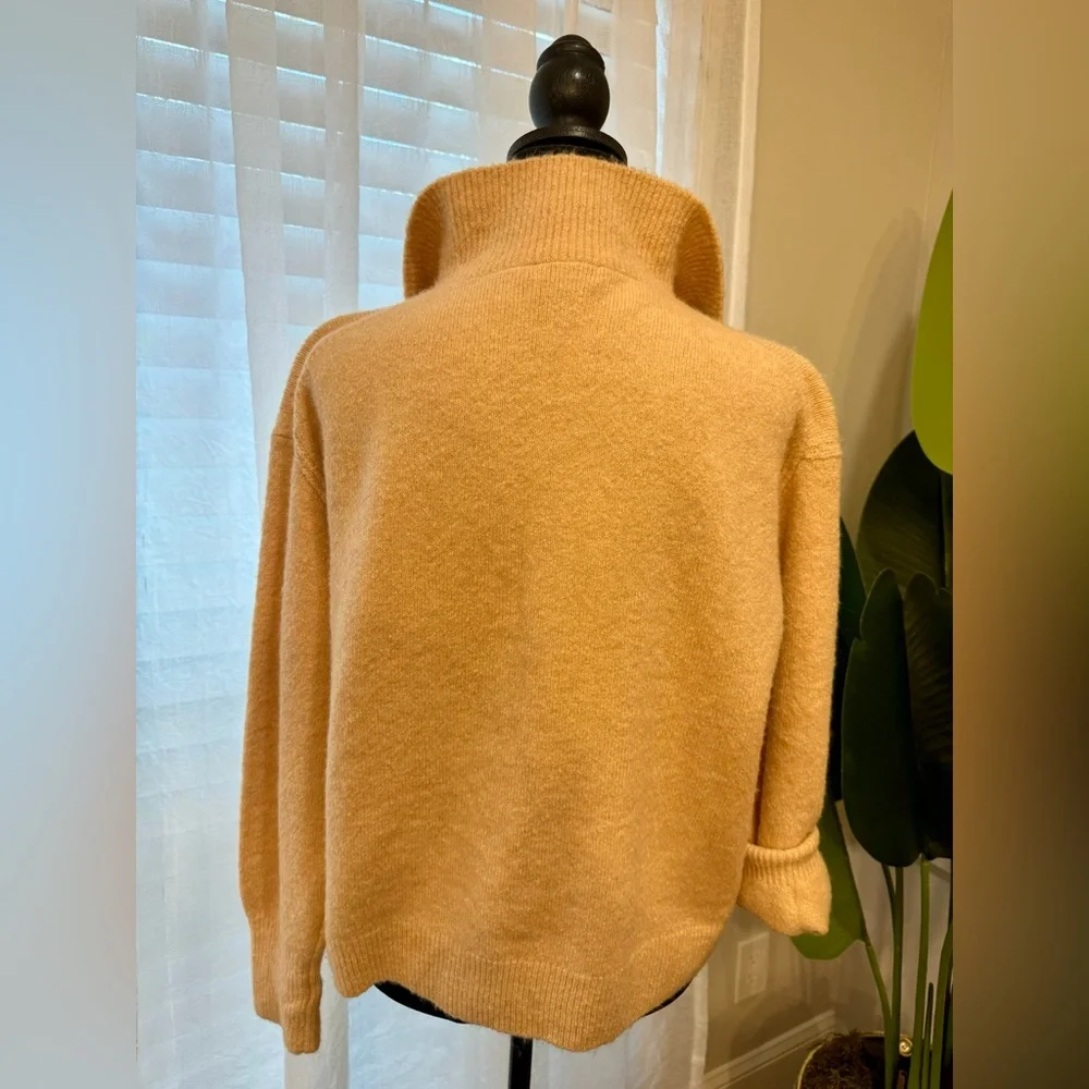 J Crew Tan sweater, size small - Picture 3 of 4